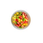 Bell Peppers (Mixed) Diced (50g) thumbnail 0