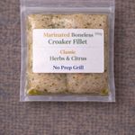 Marinated Boneless Croaker Fillet - Classic  ( Herbs & Citrus ) thumbnail 0