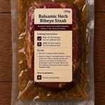 Balsamic Herb Ribeye Steak - Single Steak - 200g thumbnail 0
