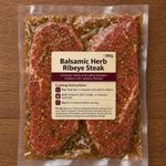  Balsamic Herb Ribeye Steak ( Double Steaks ) - 300g  thumbnail 0