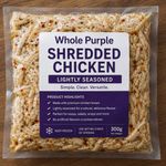 Lightly Seasoned Shredded Chicken ( 300g ) thumbnail 0