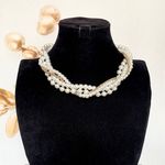Faux Pearl Gold Necklace  thumbnail 1