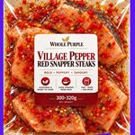 Village Pepper Red Snapper Steaks( 300g - 320g ) thumbnail 0