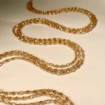 Retta Champagne Gold Crystal Waist Bead thumbnail 2