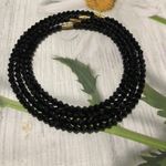 Black Crystal Anklet (Cone) thumbnail 1