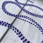 Blue Crystal Waist Bead  thumbnail 1