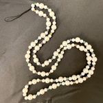 Chrome Faux Pearl Crossbody Phone Lanyard thumbnail 0