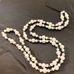 Chrome Faux Pearl Crossbody Phone Lanyard thumbnail 2