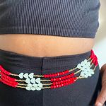 Scarlet Crystal Waist Bead thumbnail 2