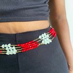 Scarlet Crystal Waist Bead thumbnail 0