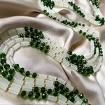 Emerald Glow in the Dark Waist Bead thumbnail 0